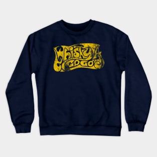 The Whisky - distressed (gold) Crewneck Sweatshirt